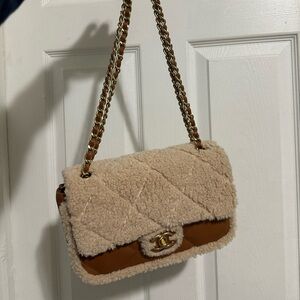 CC fuzzy purse